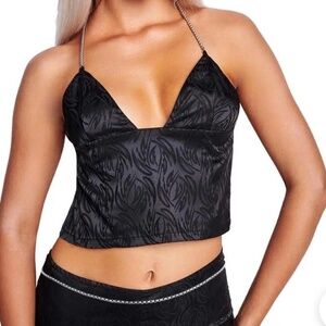 I.AM.GIA  Aisha Top in Black, Sz. M